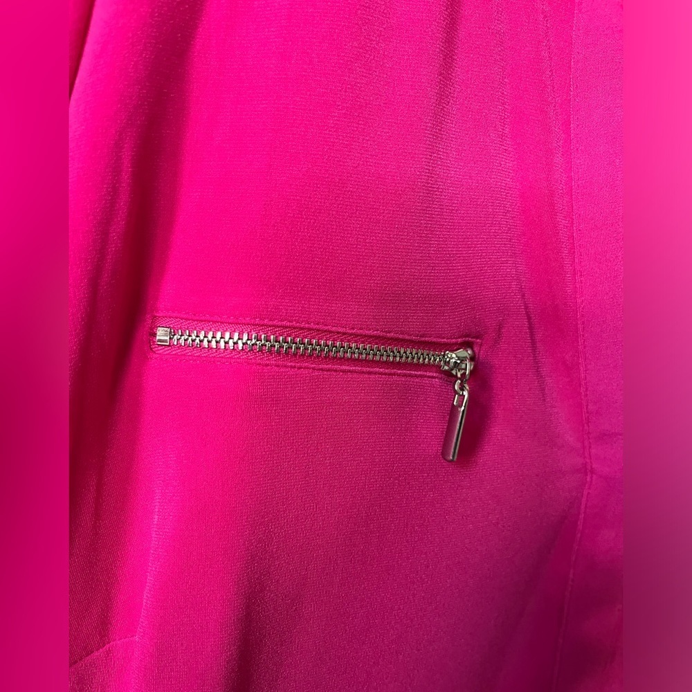 I.N.C International Concepts Women’s Zip-Pocket Blouse - Picture 5 of 6